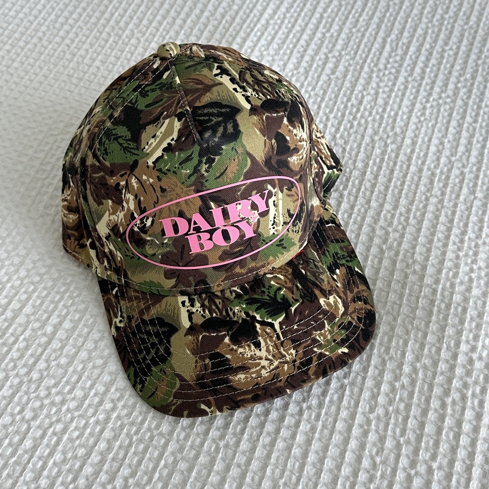 Dairy Boy Camo Trucker Hat